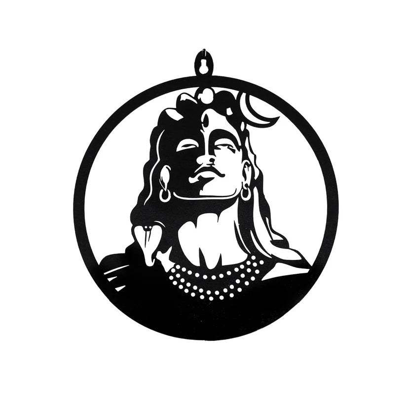 Adiyogi Wall Decor With LED