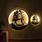 Load image into Gallery viewer, Adiyogi Wall Decor With LED
