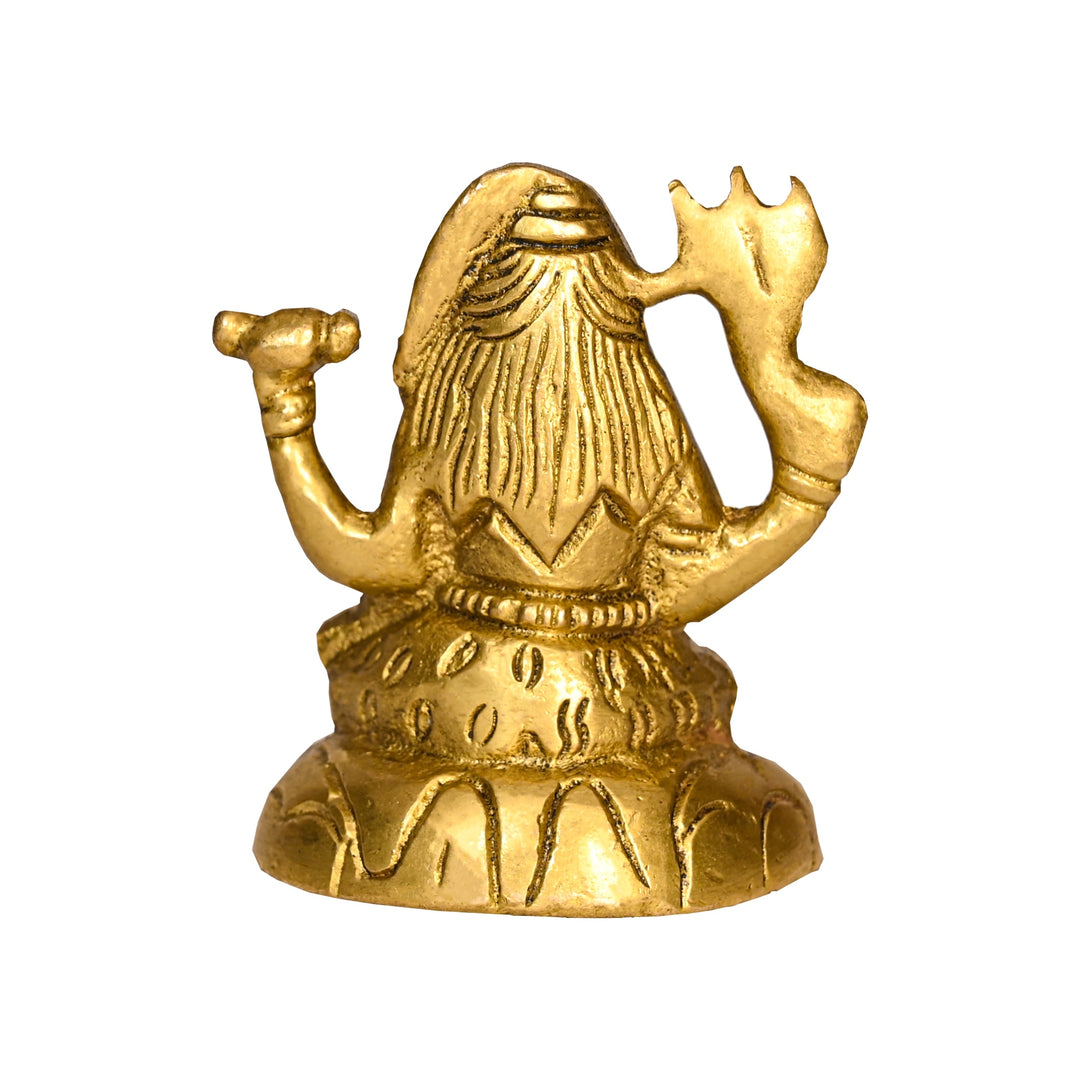 Panch Dhatu Lord Shiva Car Dashboard