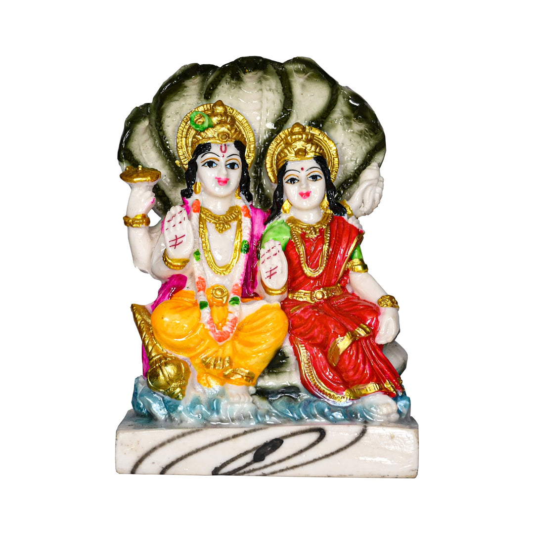 Lord Vishnu Ji & Laxmi Ji Marble Idol