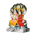 Load image into Gallery viewer, Lord Vishnu Ji &amp; Laxmi Ji Marble Idol
