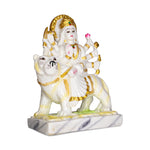 Load image into Gallery viewer, White Marble Maa Durga Devi Idol
