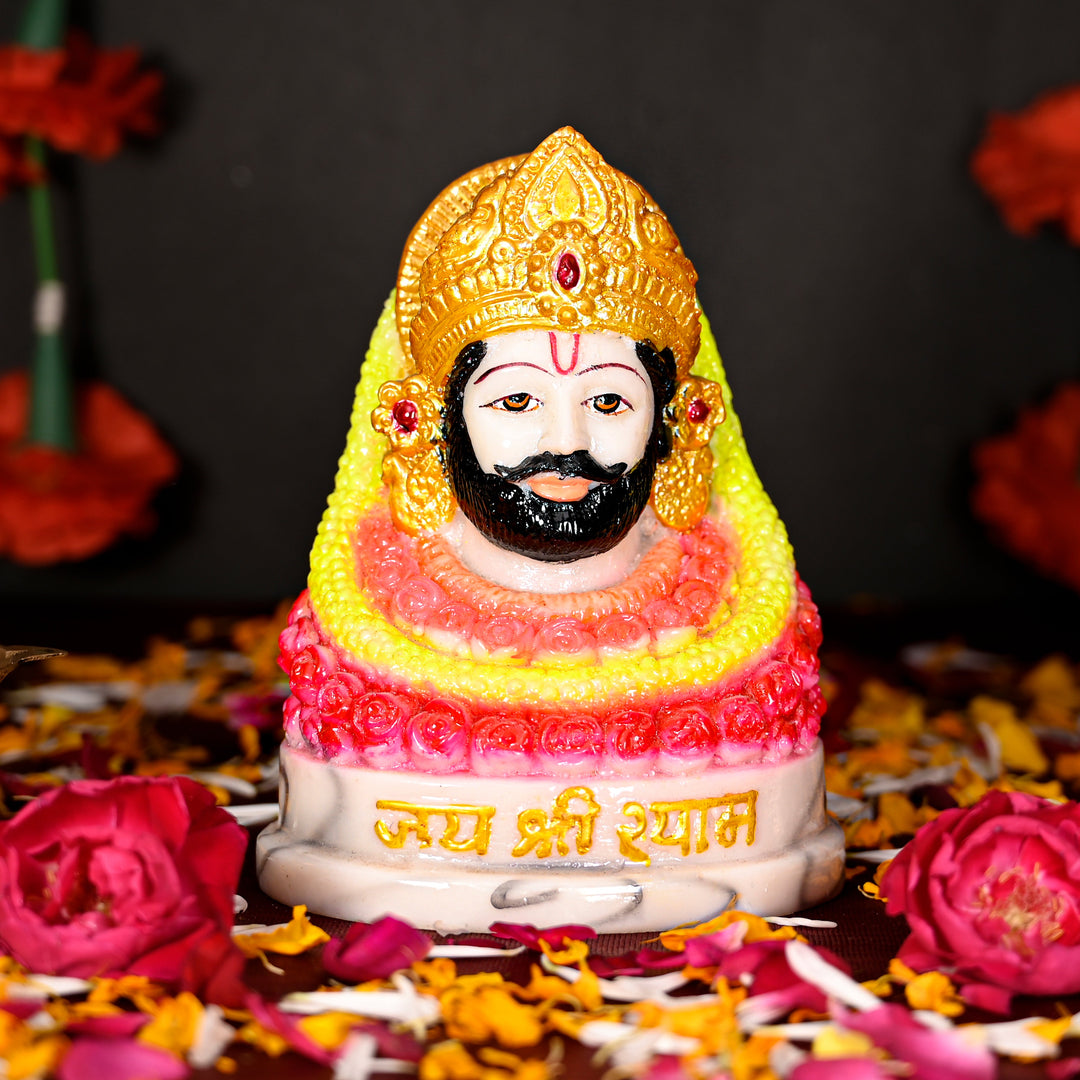 Marble Khatu Shyam Baba Idol