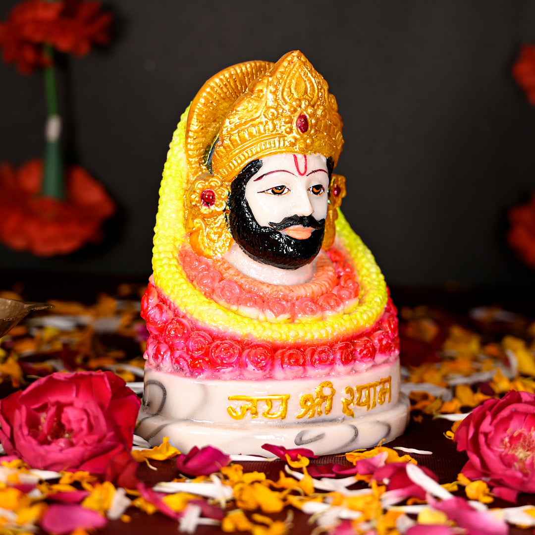 Marble Khatu Shyam Baba Idol