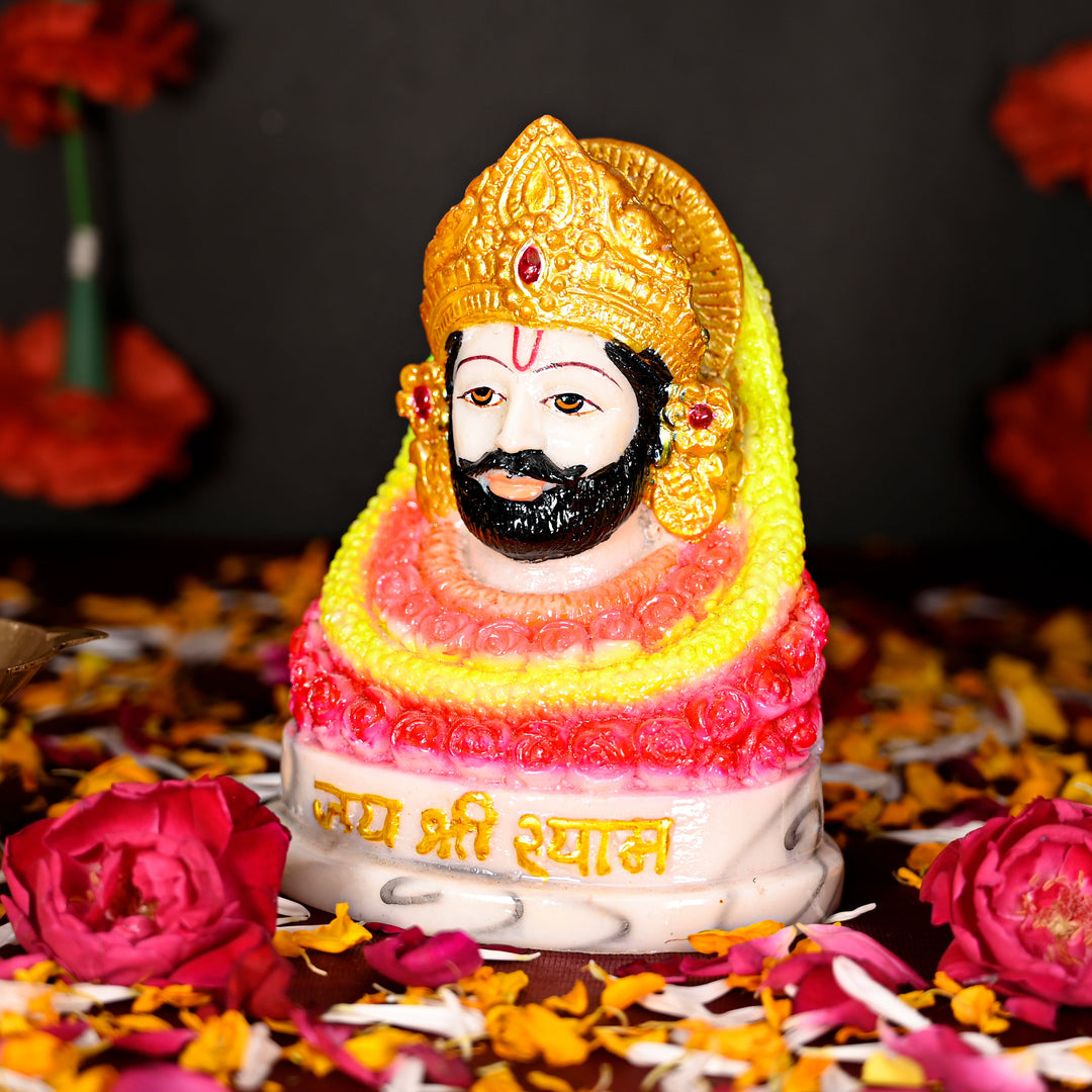 Marble Khatu Shyam Baba Idol