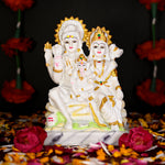 Load image into Gallery viewer, Marble Antique Lord Shiv Parivar Family
