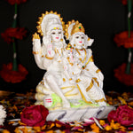 Load image into Gallery viewer, Marble Antique Lord Shiv Parivar Family
