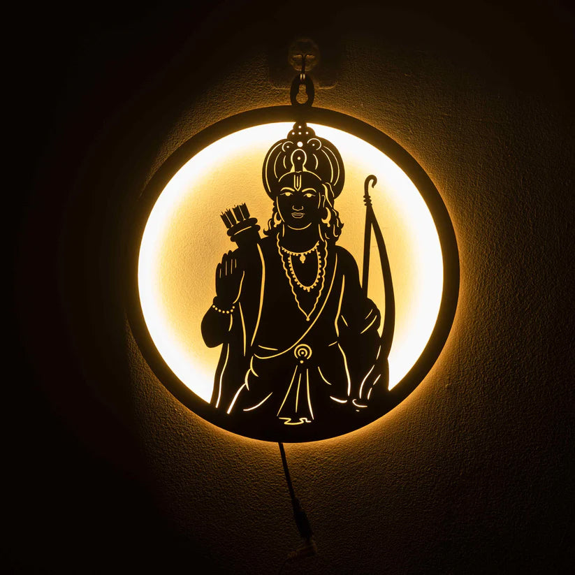 Ram Lalla Wall Decor With LED