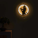Load image into Gallery viewer, Krishna ji Wall Decor With LED
