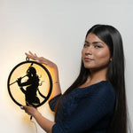Load image into Gallery viewer, Krishna ji Wall Decor With LED
