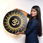 Load image into Gallery viewer, Om Wall Decor With LED
